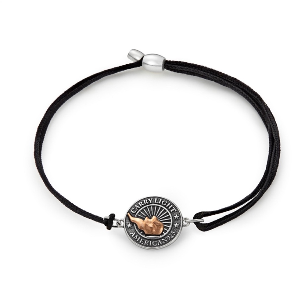 NWT Liberty Copper™ Pull Cord Bracelet